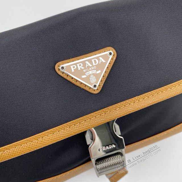 prada男包 普拉達新款迷你造型手機包 2ZH108 Prada情侶款單肩斜挎小包 prada手機包  pyd2375